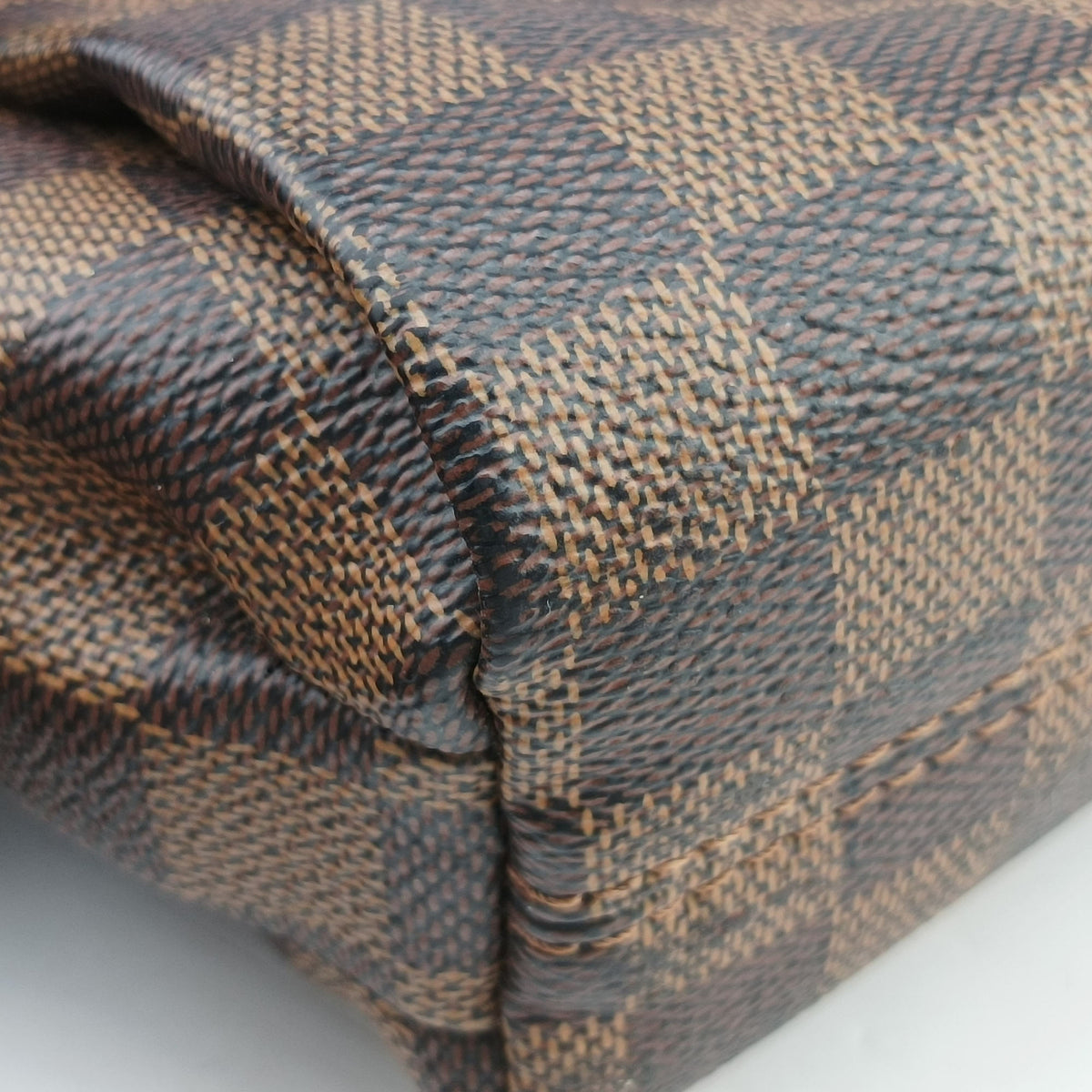 Pre-owned Louis Vuitton Croisette Ebene Damier Canvas N53000 shoulderbag | stylenewstar