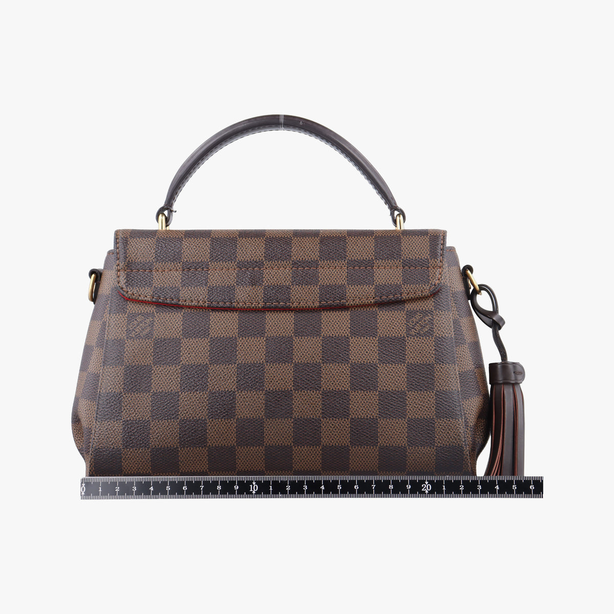 Pre-owned Louis Vuitton Croisette Ebene Damier Canvas N53000 shoulderbag | stylenewstar