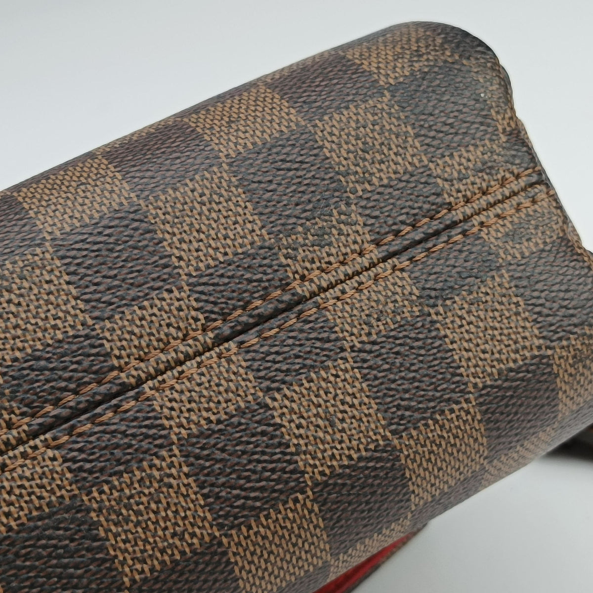 Pre-owned Louis Vuitton Croisette Ebene Damier Canvas N53000 shoulderbag | stylenewstar