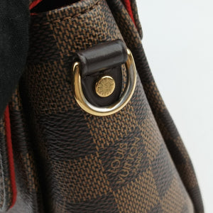 Pre-owned Louis Vuitton Croisette Ebene Damier Canvas N53000 shoulderbag | stylenewstar