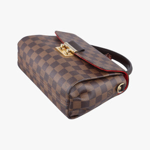 Pre-owned Louis Vuitton Croisette Ebene Damier Canvas N53000 shoulderbag | stylenewstar