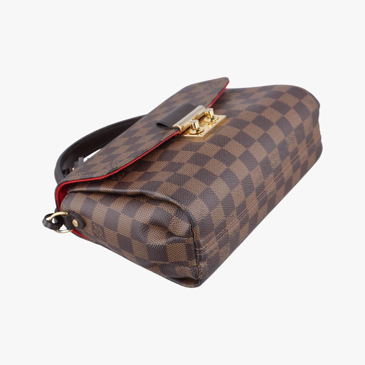 Pre-owned Louis Vuitton Croisette Ebene Damier Canvas N53000 shoulderbag | stylenewstar
