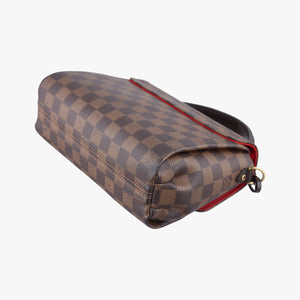 Pre-owned Louis Vuitton Croisette Ebene Damier Canvas N53000 shoulderbag | stylenewstar