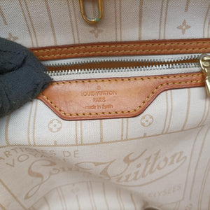 Vintage Louis Vuitton Neverfull MM Azur Damier Canvas N51107 shoulderbag | stylenewstar