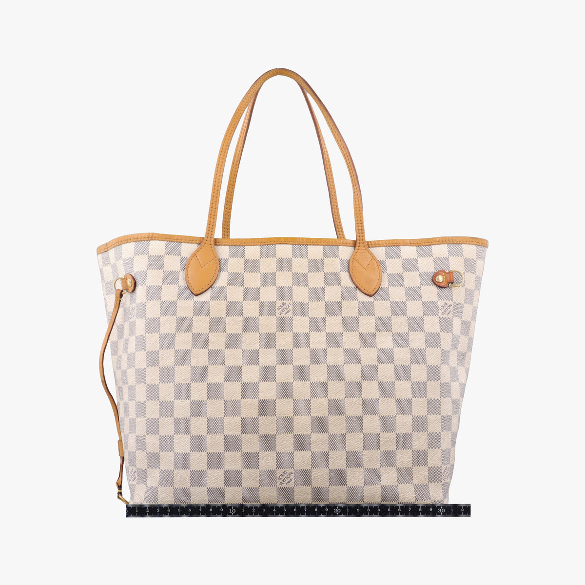 Vintage Louis Vuitton Neverfull MM Azur Damier Canvas N51107 shoulderbag | stylenewstar