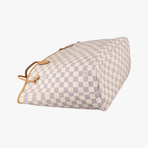 Vintage Louis Vuitton Neverfull MM Azur Damier Canvas N51107 shoulderbag | stylenewstar