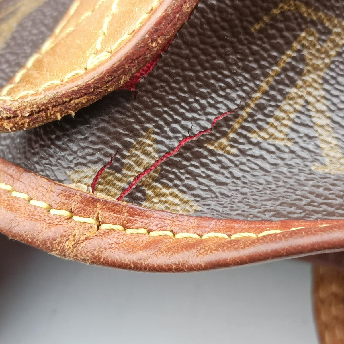 Pre-owned Louis Vuitton NEVERFULLMM Brown Monogram Canvas M40156 shoulderbag | stylenewstar