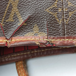 Pre-owned Louis Vuitton NEVERFULLMM Brown Monogram Canvas M40156 shoulderbag | stylenewstar