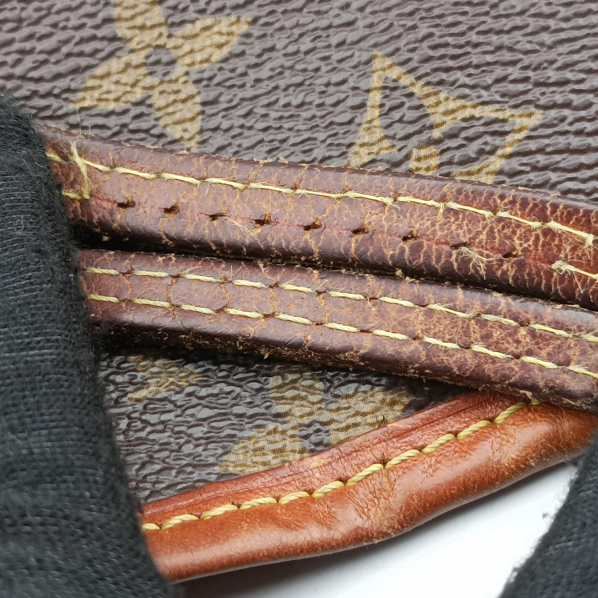 Pre-owned Louis Vuitton NEVERFULLMM Brown Monogram Canvas M40156 shoulderbag | stylenewstar
