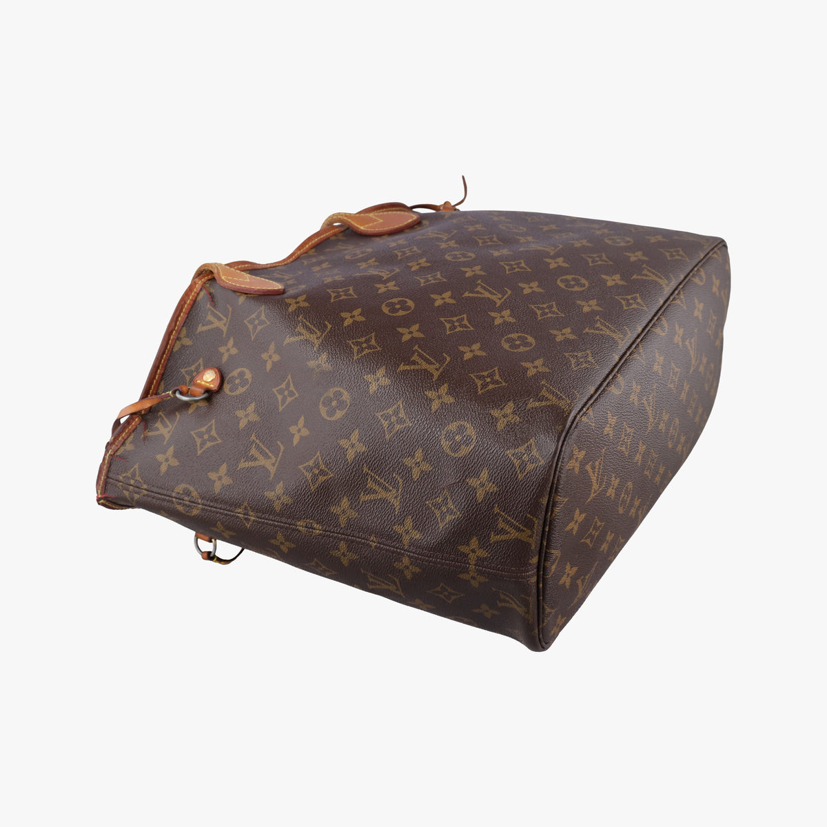 Pre-owned Louis Vuitton NEVERFULLMM Brown Monogram Canvas M40156 shoulderbag | stylenewstar