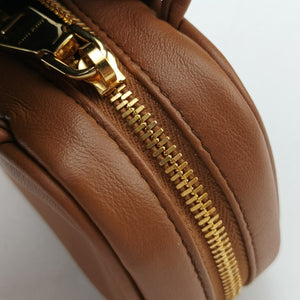 Pre-owned Miu Miu Beau Micro Brown Leather  handbag | stylenewstar