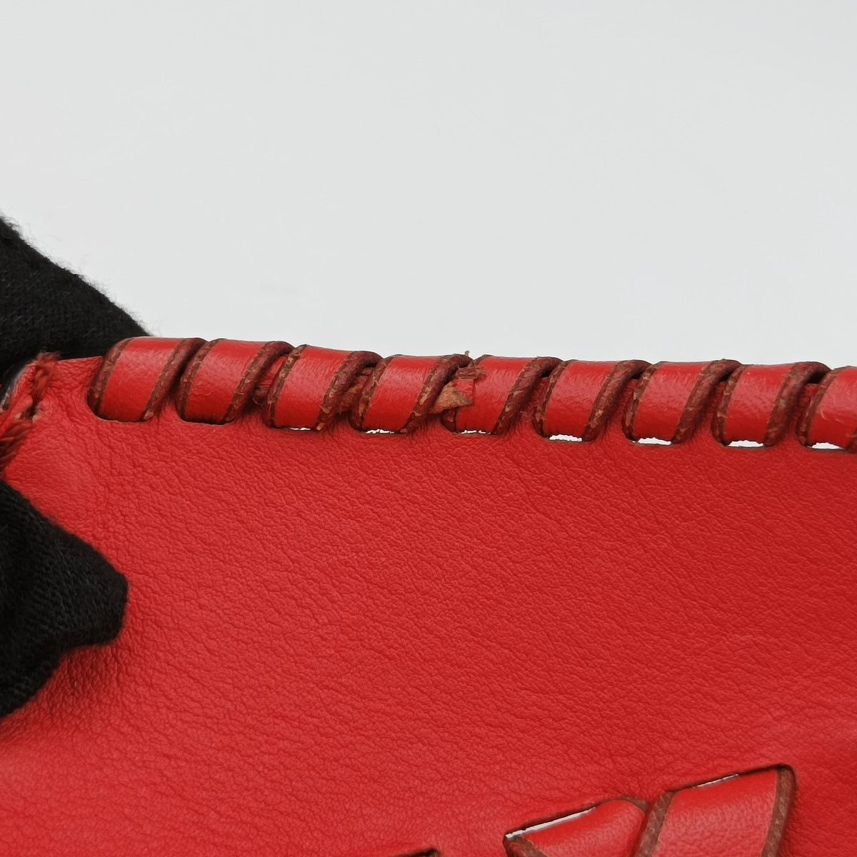 Pre-owned Gucci new jackie Red Leather 219704 shoulderbag | stylenewstar