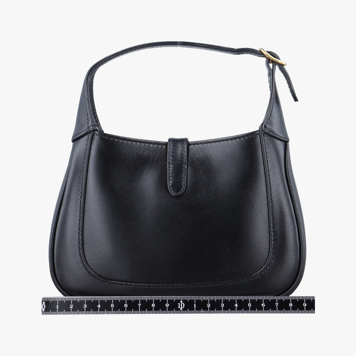 Secondhand Gucci JACKIE 1961 Black Leather 637091 shoulderbag | stylenewstar