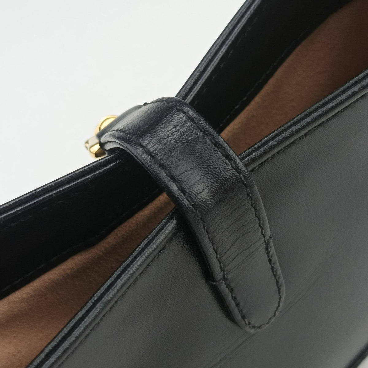 Secondhand Gucci JACKIE 1961 Black Leather 637091 shoulderbag | stylenewstar