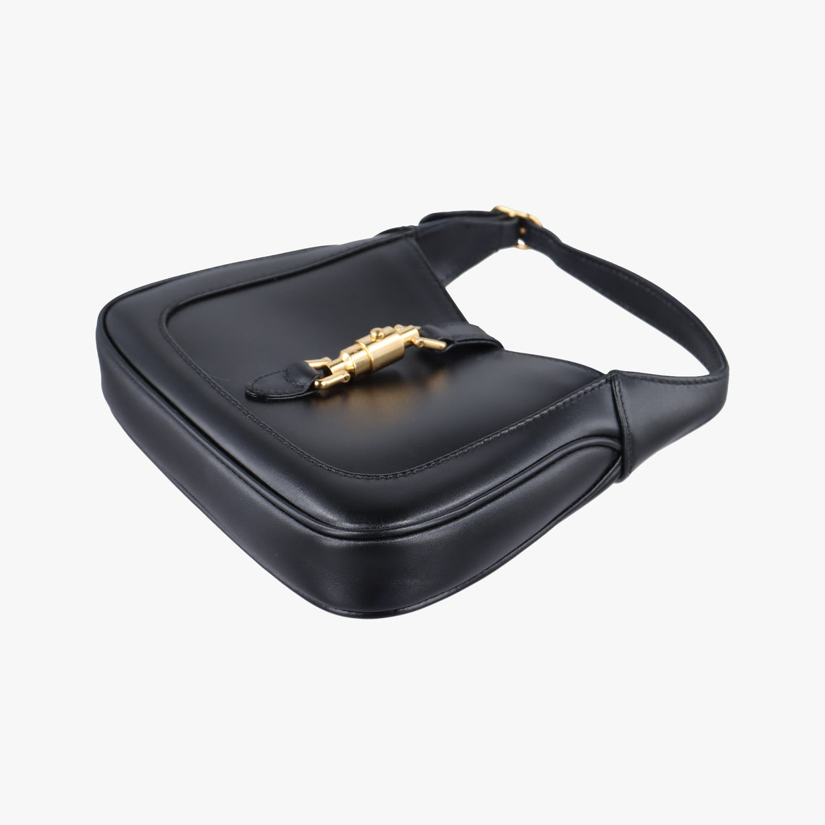 Secondhand Gucci JACKIE 1961 Black Leather 637091 shoulderbag | stylenewstar