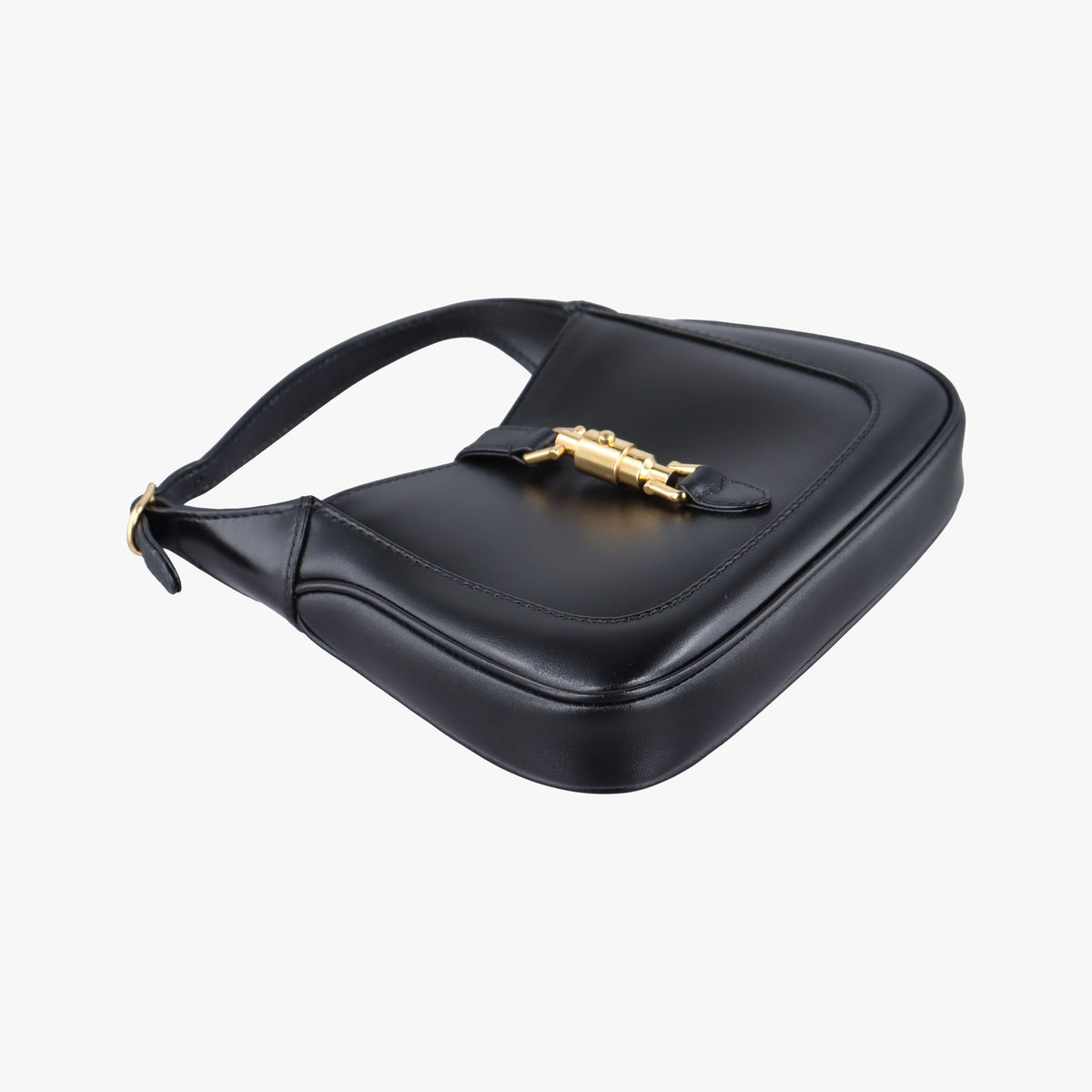 Secondhand Gucci JACKIE 1961 Black Leather 637091 shoulderbag | stylenewstar