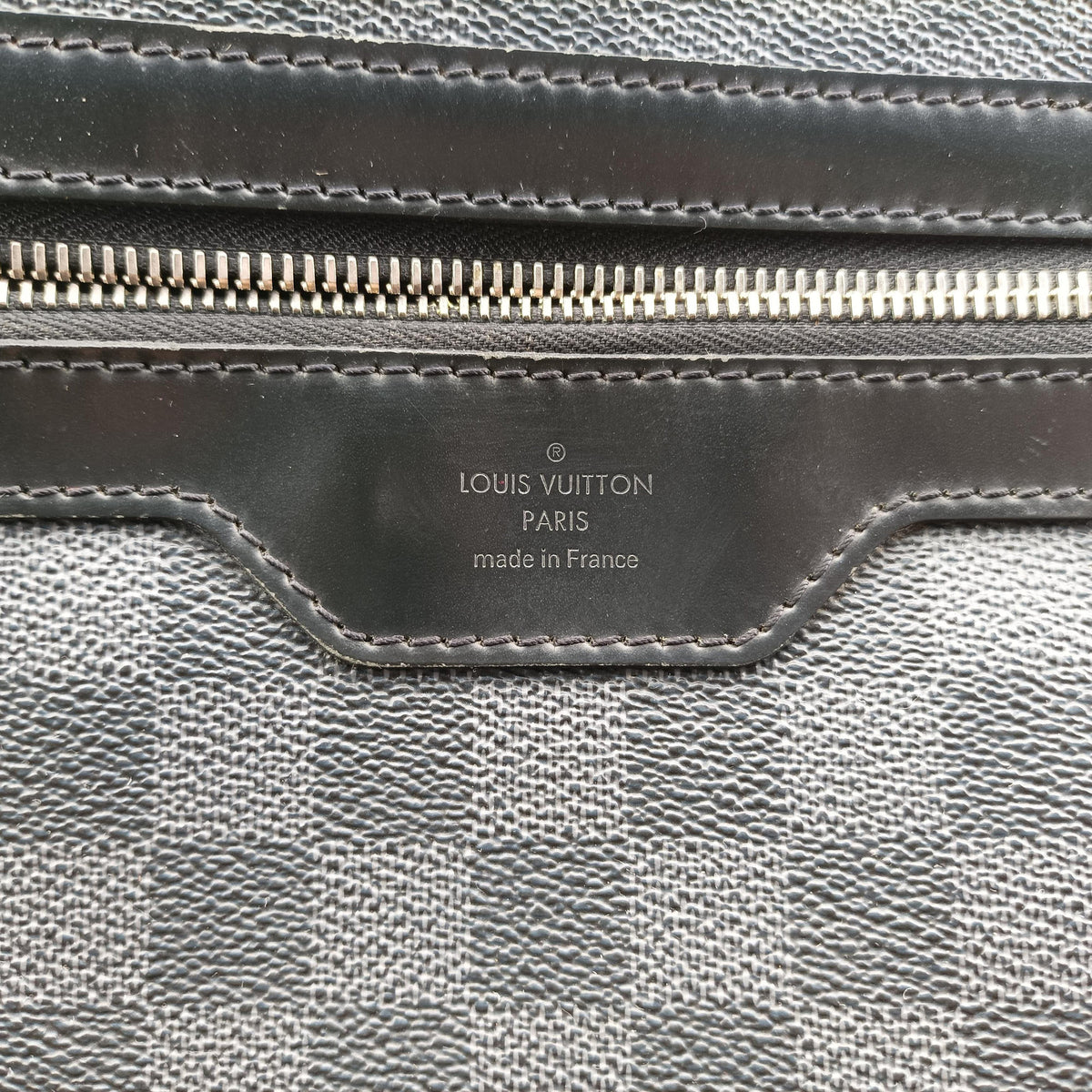 Pre-owned Louis Vuitton DANIEL MM Noir Damier Graphite N58029 shoulderbag | stylenewstar