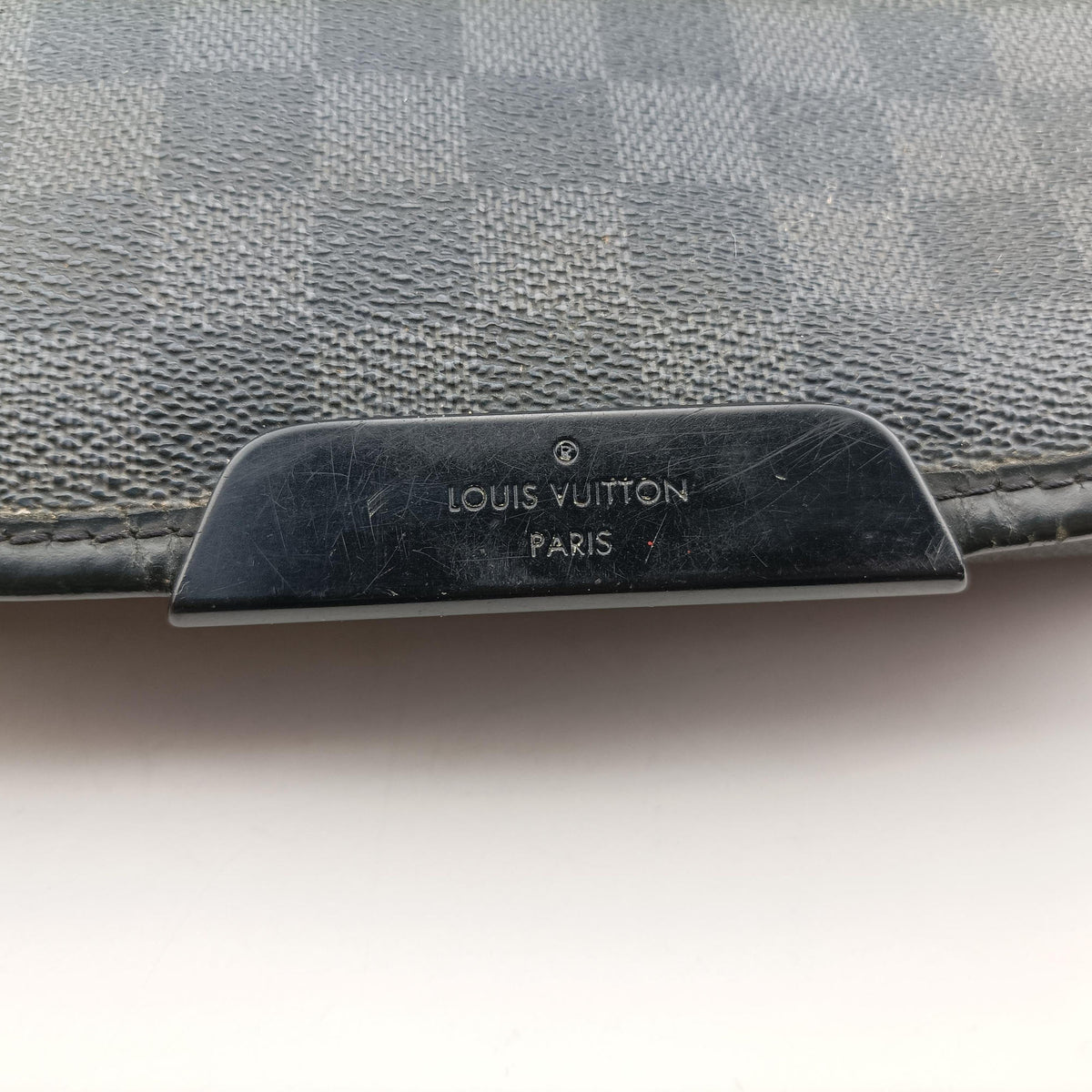 Pre-owned Louis Vuitton DANIEL MM Noir Damier Graphite N58029 shoulderbag | stylenewstar