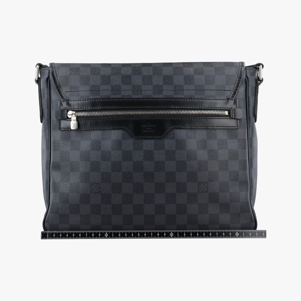 Pre-owned Louis Vuitton DANIEL MM Noir Damier Graphite N58029 shoulderbag | stylenewstar