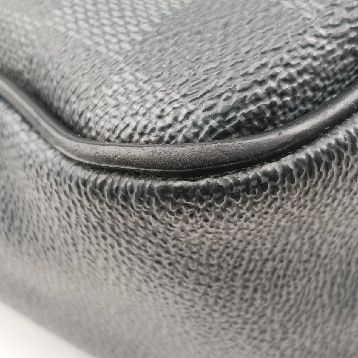Pre-owned Louis Vuitton DANIEL MM Noir Damier Graphite N58029 shoulderbag | stylenewstar