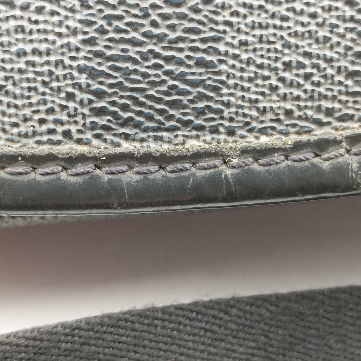 Pre-owned Louis Vuitton DANIEL MM Noir Damier Graphite N58029 shoulderbag | stylenewstar