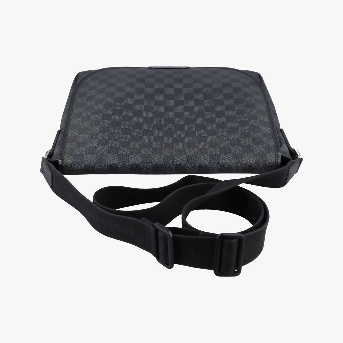 Pre-owned Louis Vuitton DANIEL MM Noir Damier Graphite N58029 shoulderbag | stylenewstar