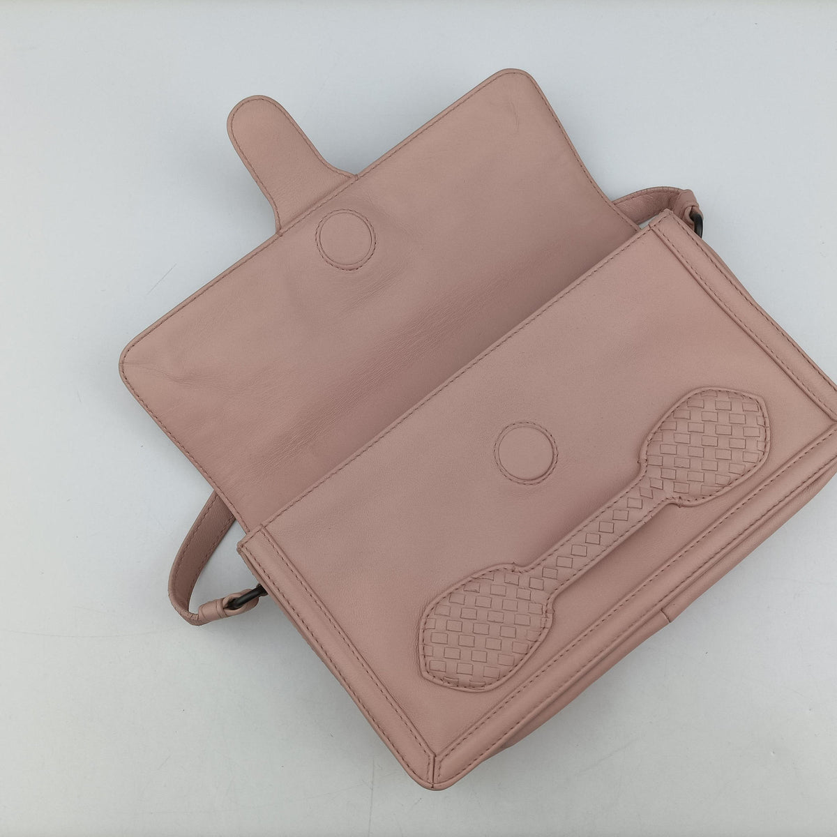 Vintage Bottega Veneta Intrecciato Nappa Rialto Pink lambskin  shoulderbag | stylenewstar