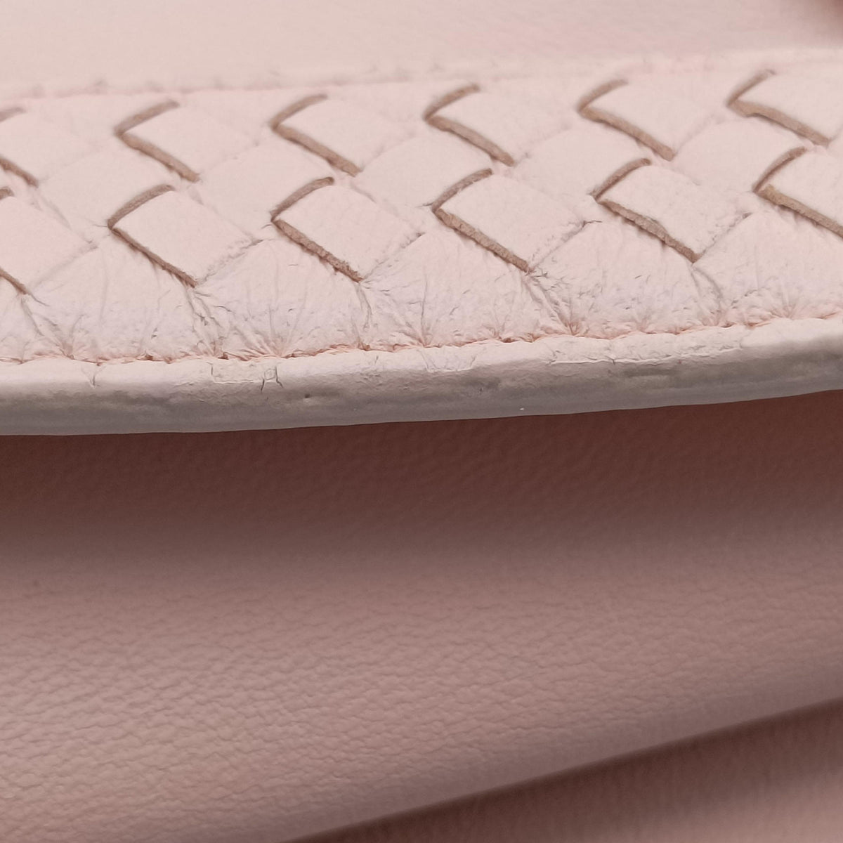 Vintage Bottega Veneta Intrecciato Nappa Rialto Pink lambskin  shoulderbag | stylenewstar