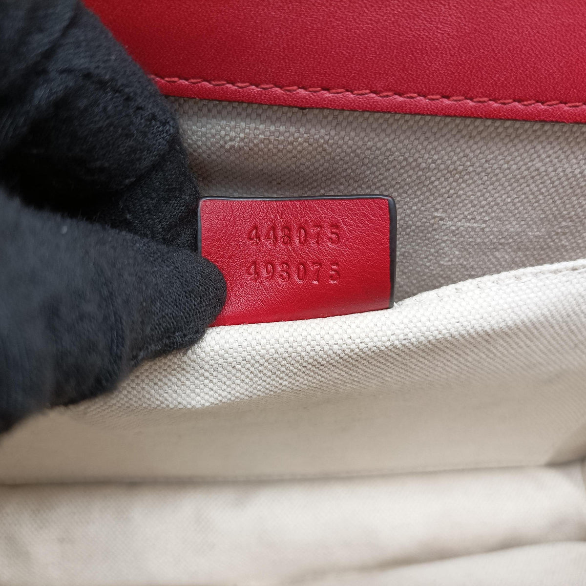 Vintage Gucci Dionysus bamboo ivory×Navy×Red Leather 448075 shoulderbag | stylenewstar