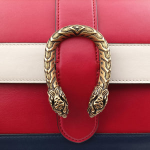 Vintage Gucci Dionysus bamboo ivory×Navy×Red Leather 448075 shoulderbag | stylenewstar