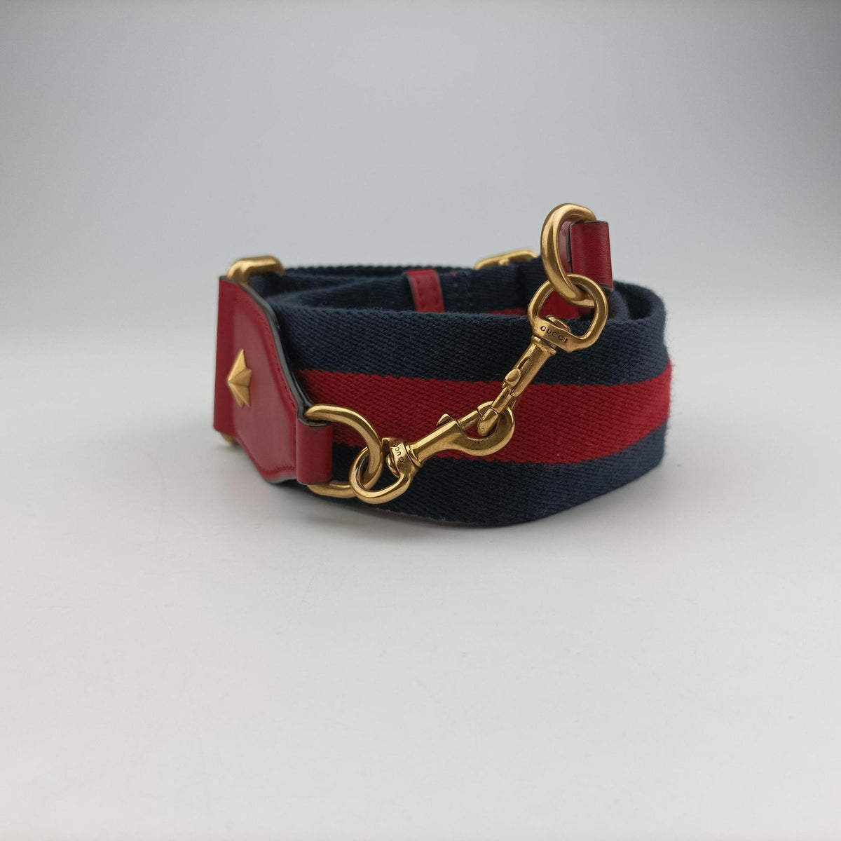 Vintage Gucci Dionysus bamboo ivory×Navy×Red Leather 448075 shoulderbag | stylenewstar