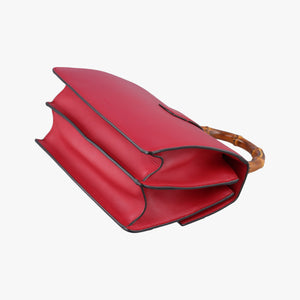 Vintage Gucci Dionysus bamboo ivory×Navy×Red Leather 448075 shoulderbag | stylenewstar