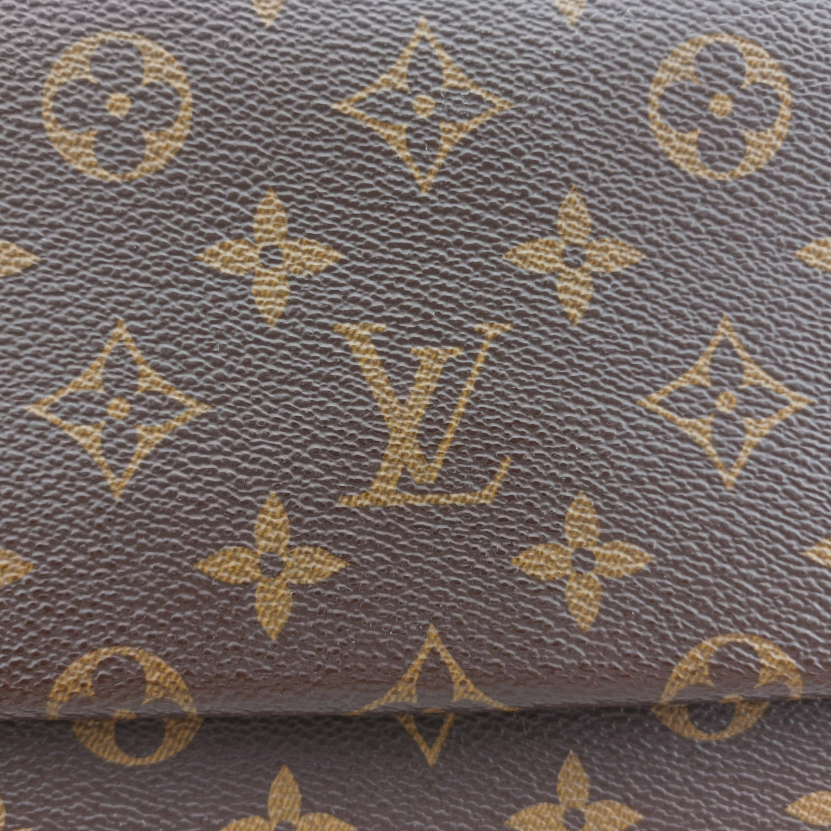 Pre-owned Louis Vuitton Cluny MM Brown Monogram canvas×calf leather M43236 shoulderbag | stylenewstar