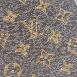 Pre-owned Louis Vuitton Cluny MM Brown Monogram canvas×calf leather M43236 shoulderbag | stylenewstar
