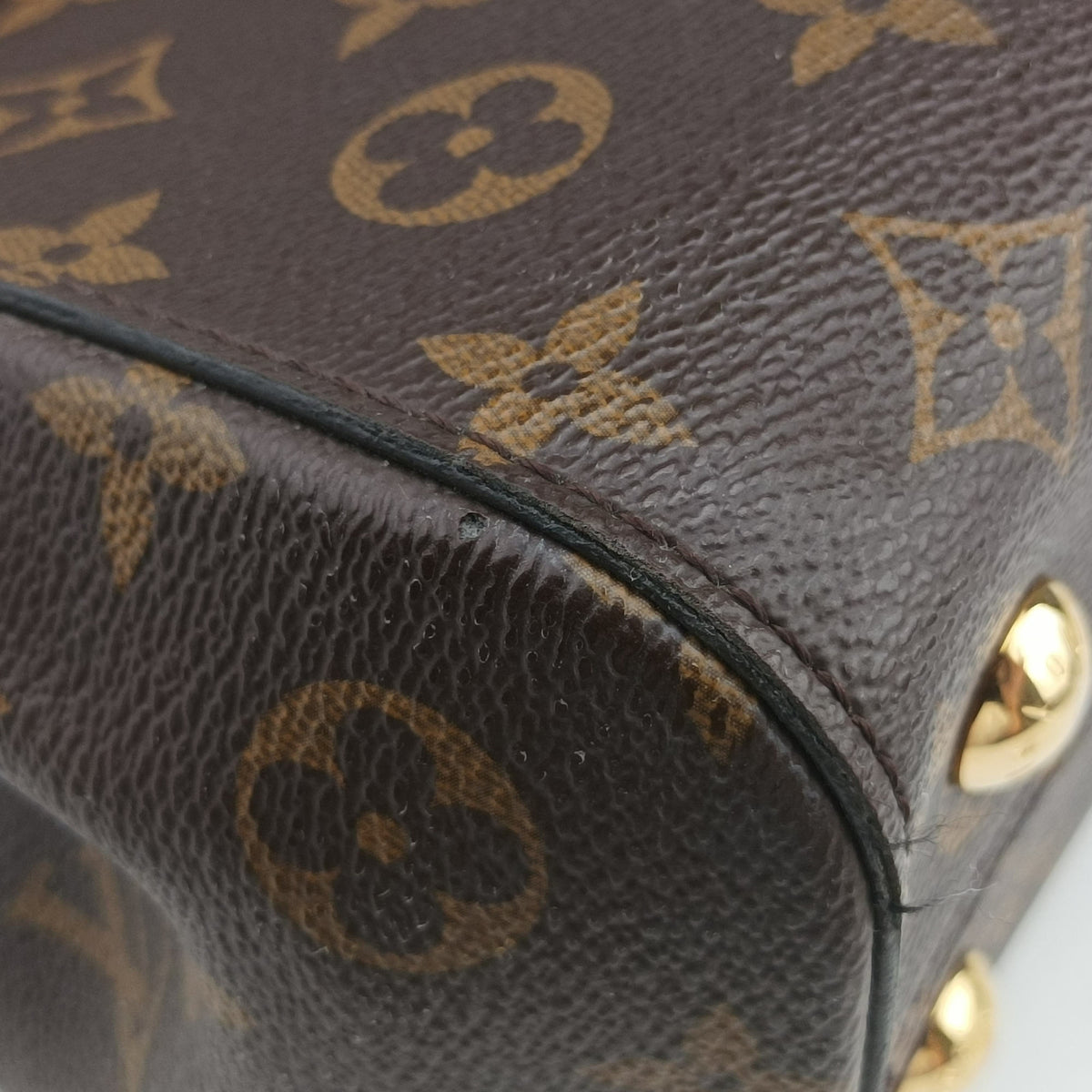 Pre-owned Louis Vuitton Cluny MM Brown Monogram canvas×calf leather M43236 shoulderbag | stylenewstar