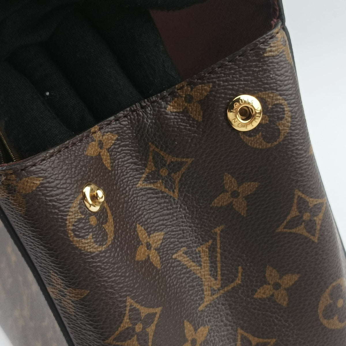 Pre-owned Louis Vuitton Cluny MM Brown Monogram canvas×calf leather M43236 shoulderbag | stylenewstar