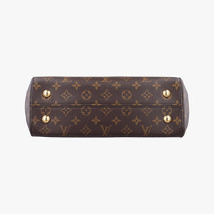Pre-owned Louis Vuitton Cluny MM Brown Monogram canvas×calf leather M43236 shoulderbag | stylenewstar
