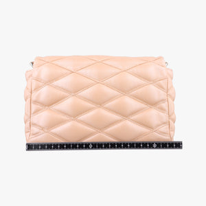 Pre-owned Louis Vuitton GO-14MM Beige Leather  shoulderbag | stylenewstar