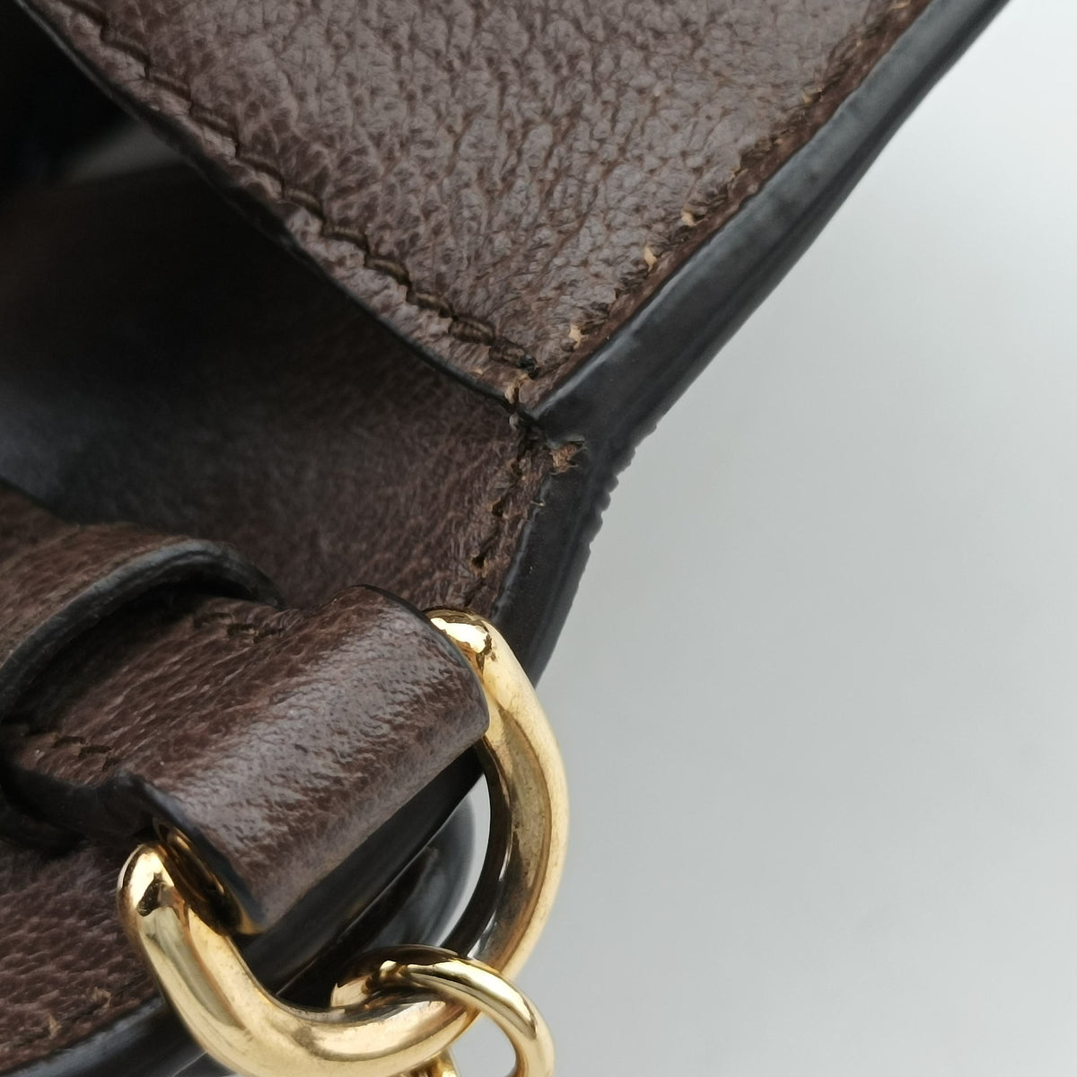 Secondhand Gucci Ophidia GG Mini Beige ×Brown PVC coated canvas×Leather 696180 shoulderbag | stylenewstar