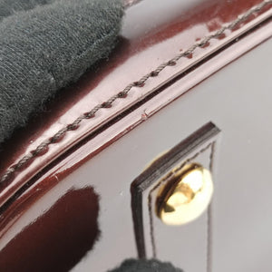 Secondhand Louis Vuitton Alma PM Amarante Vernis M91611 handbag | stylenewstar