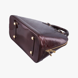 Secondhand Louis Vuitton Alma PM Amarante Vernis M91611 handbag | stylenewstar
