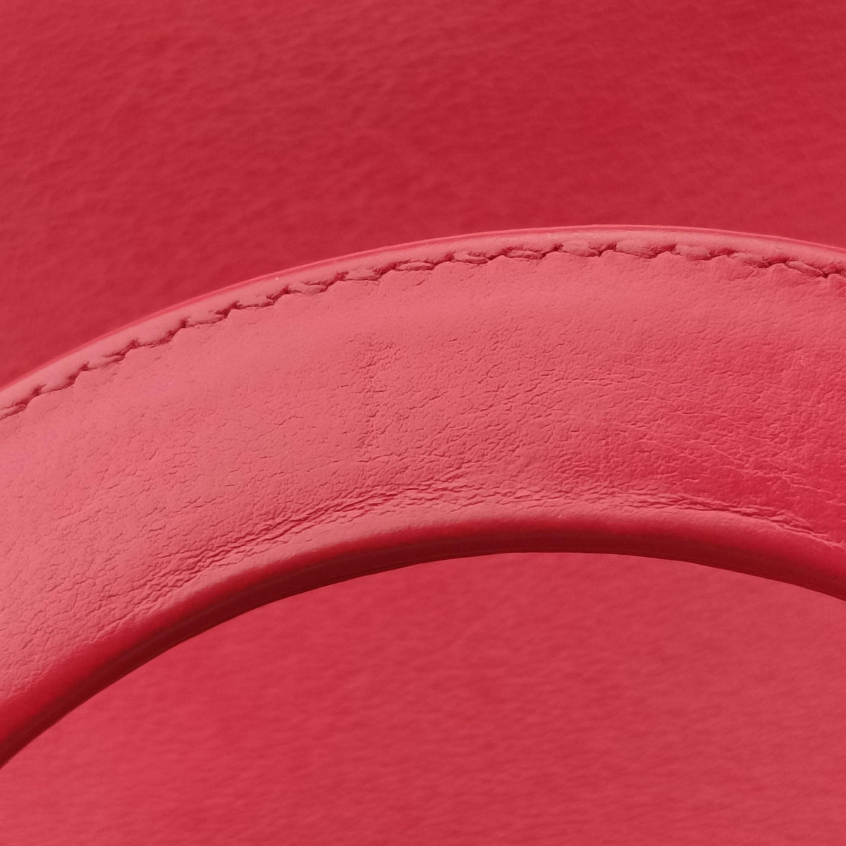 Pre-owned Christian Dior Diorissimo Red Leather  shoulderbag | stylenewstar