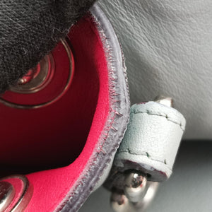 Pre-owned Christian Dior Diorissimo Red Leather  shoulderbag | stylenewstar