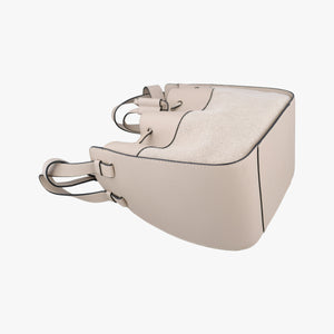 Pre-owned Loewe Hammock Beige Canvas × Leather  shoulderbag | stylenewstar