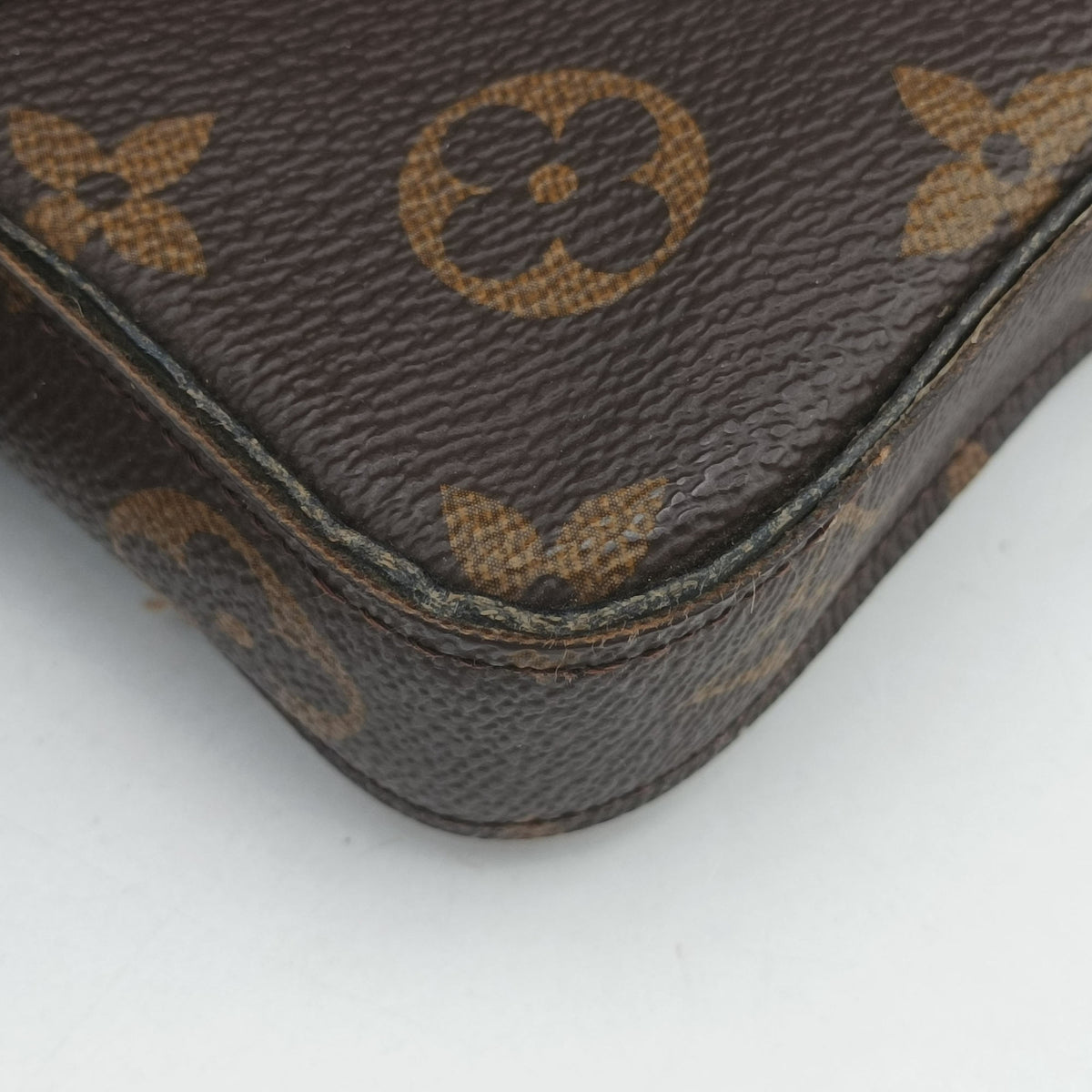 Pre-owned Louis Vuitton Pochette Felicie Brown Monogram Canvas M61276 shoulderbag | stylenewstar
