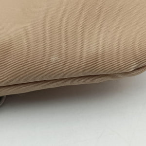 Pre-owned Prada Tessuto Pockt Camel nylon  shoulderbag | stylenewstar