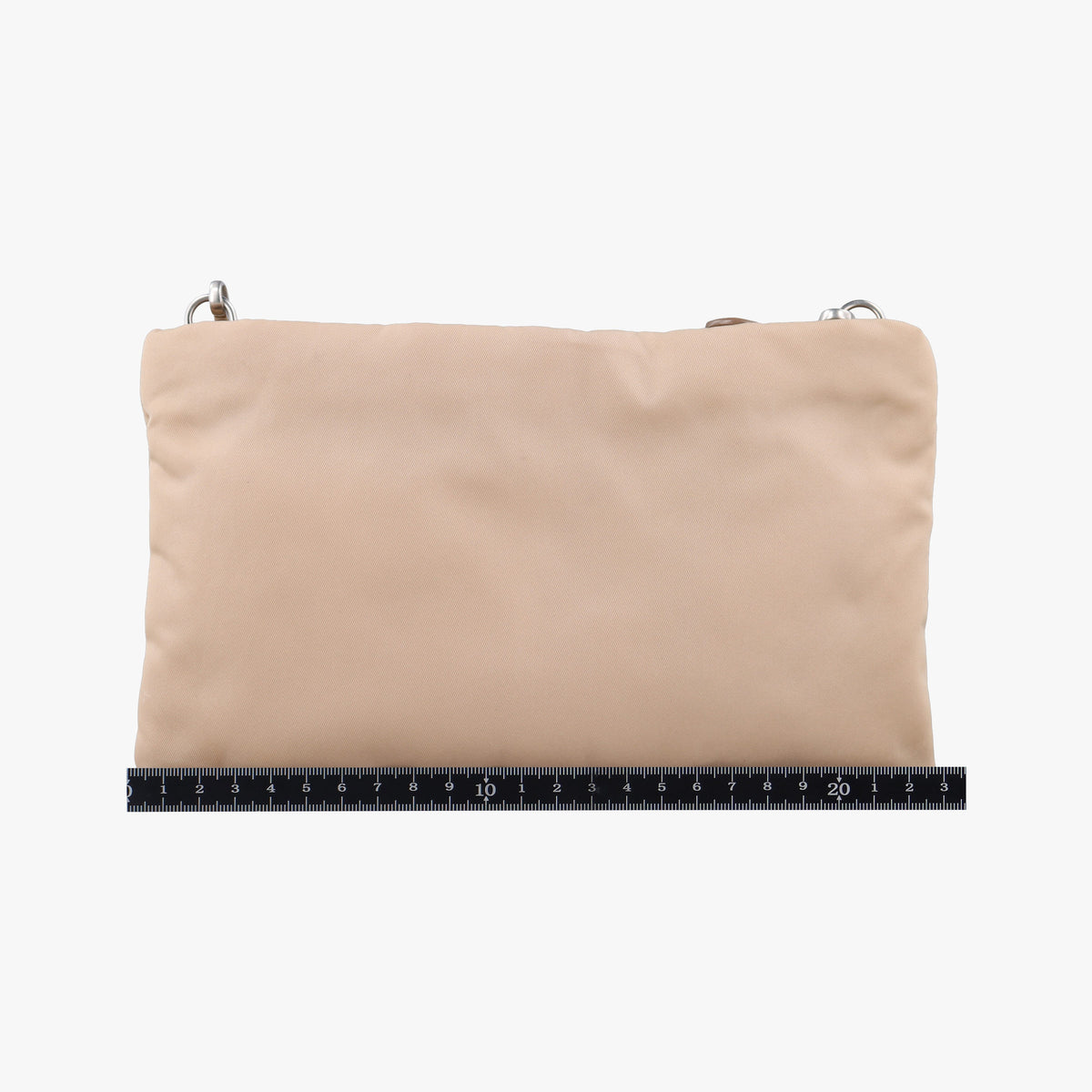 Pre-owned Prada Tessuto Pockt Camel nylon  shoulderbag | stylenewstar