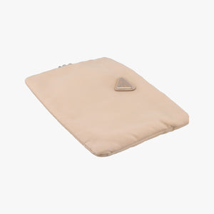 Pre-owned Prada Tessuto Pockt Camel nylon  shoulderbag | stylenewstar