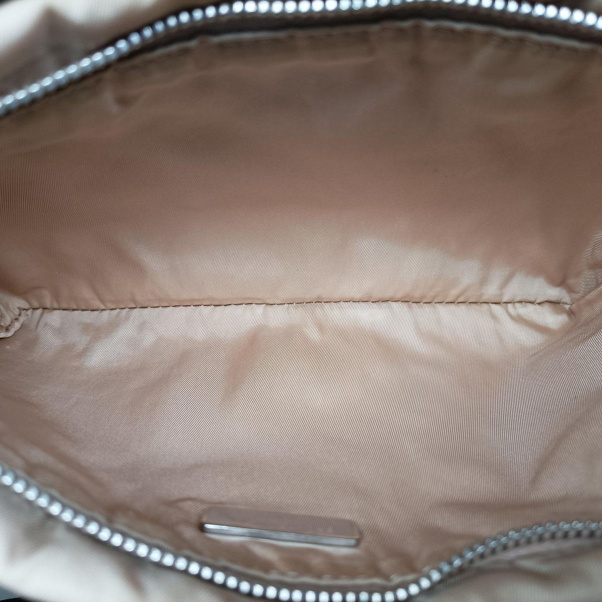 Pre-owned Prada Tessuto Pockt Camel nylon  shoulderbag | stylenewstar