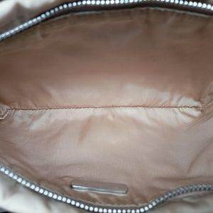 Pre-owned Prada Tessuto Pockt Camel nylon  shoulderbag | stylenewstar